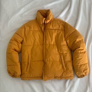 Yellow Puffer jacket